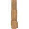Ekena Millwork Kennewick Rough Sawn Timber Gable Bracket, Western Red Cedar, 72"W x 30"H x 6"D x 6"F, 10/12 Pitch GBW072X30X0606KEN00RWR - alternate 2